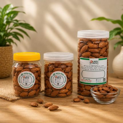 কাঠবাদাম, kat badam, almond nuts Bangladesh, almonds online, dry fruits Bangladesh, premium almond, healthy nuts, organic food, বাদাম অনলাইন, healthy snacks, Pusti Bazar BD